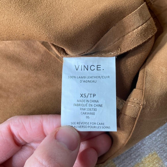 Vince Suede Tunic Dress- Size XS - Picture 5 of 8